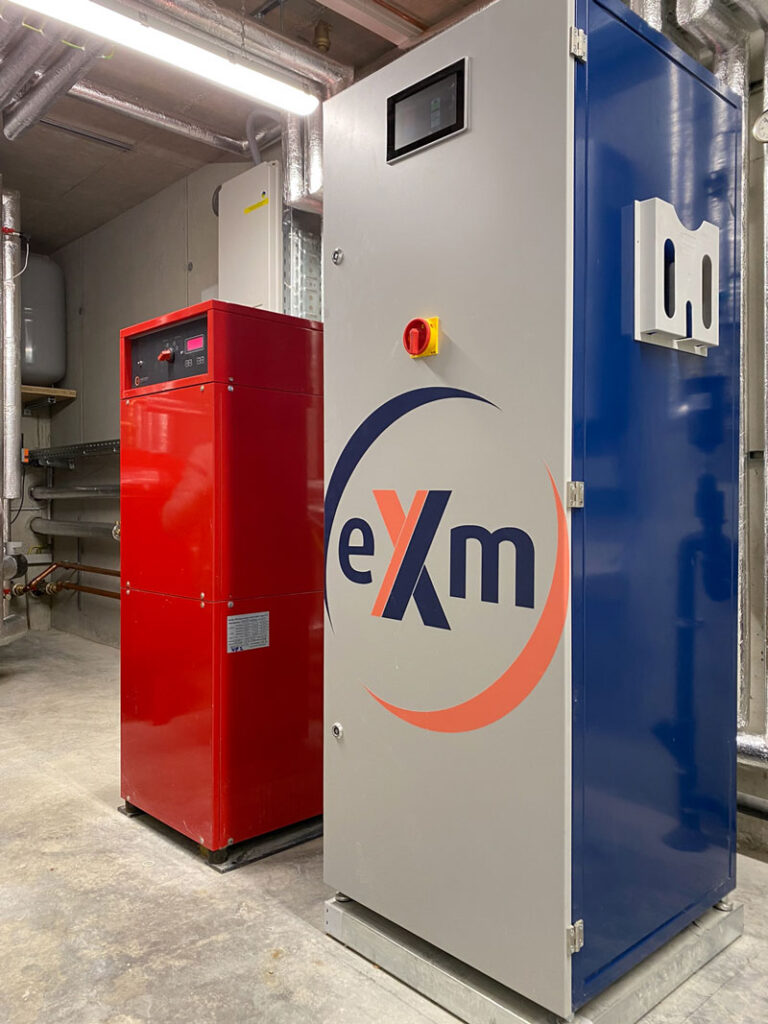 eXm Maschine, eXergiesysteme