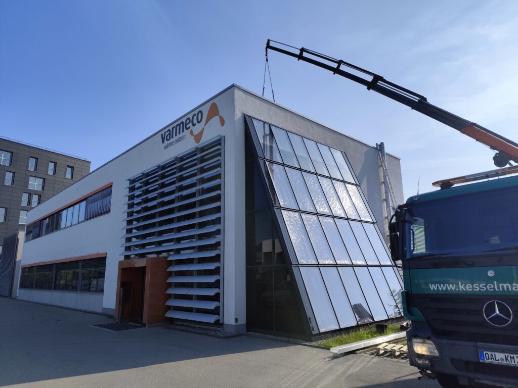 Sistema di copertura FV e FVT presso il sito di Kaufbeuren