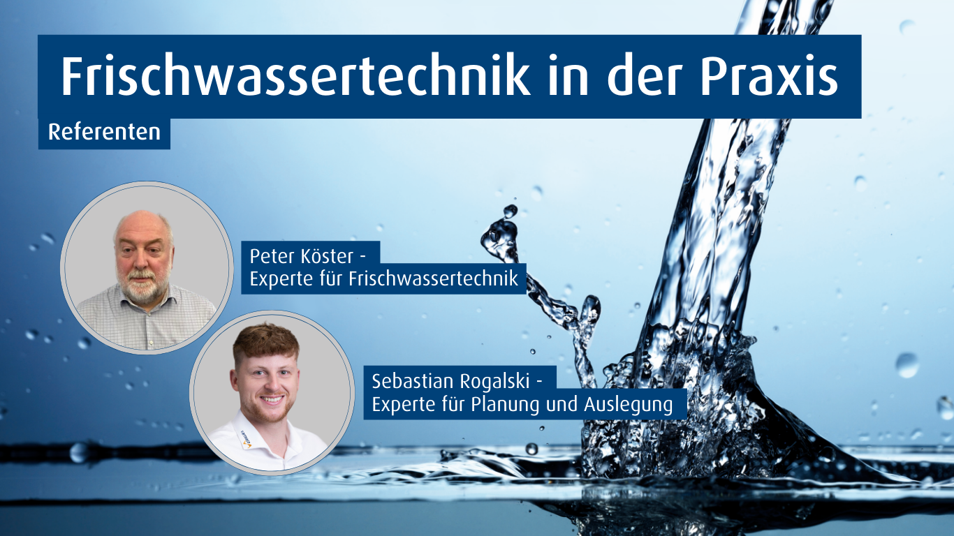 Webinar sulla tecnologia dell'acqua dolce