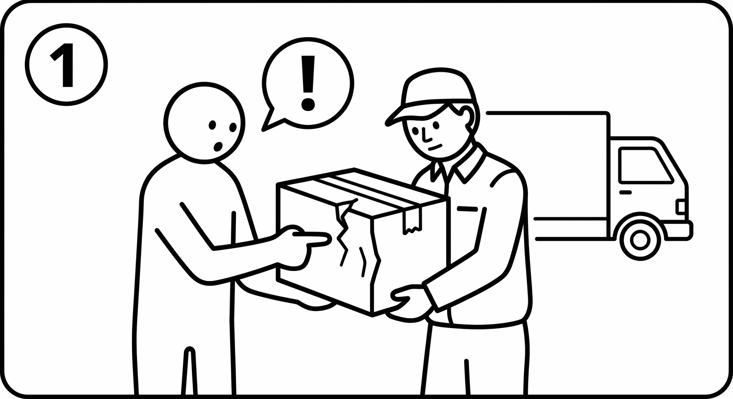 Report transport damage 1